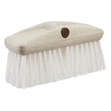 SCRUB BRUSH 8" WHT STIFF