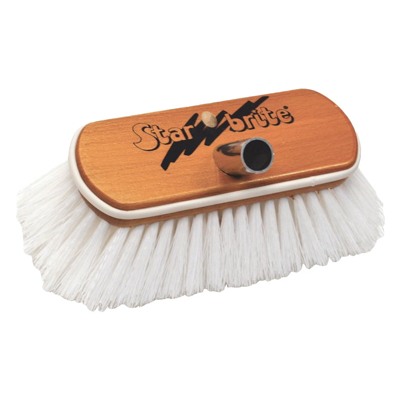 PREMIUM BRUSH 8" W/BUMPER WHT FIRM