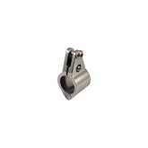 BIMINI TOP DECK HINGE SS RAIL MNT TO 1"