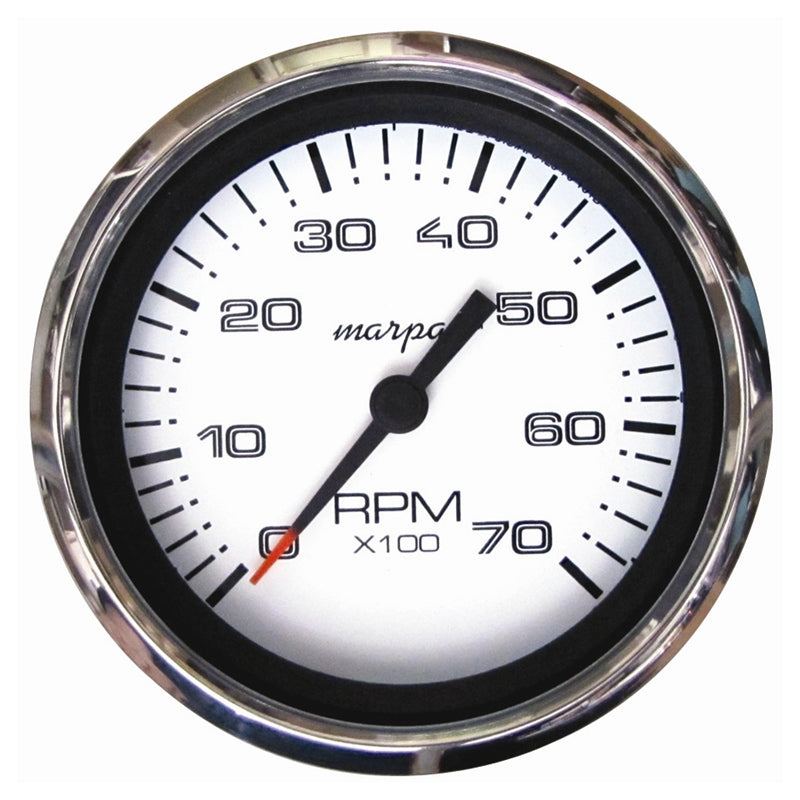 Marpac Engine Gauge SS Bezel Tachometer 7K, model 7-1980, Instruments