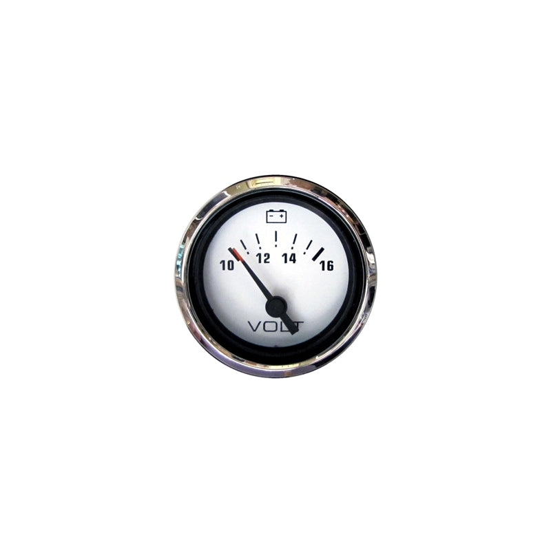 Marpac Engine Gauge SS Bezel Voltmeter, model 7-1984, Instruments