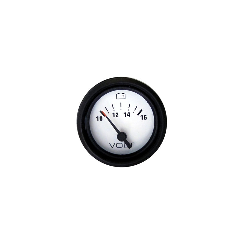 Marpac Engine Gauge Blk Bezel Voltmeter, model 7-2020, Instruments