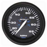 ENGINE GAUGE ALL BLACK SPEEDOMETER 65MPH