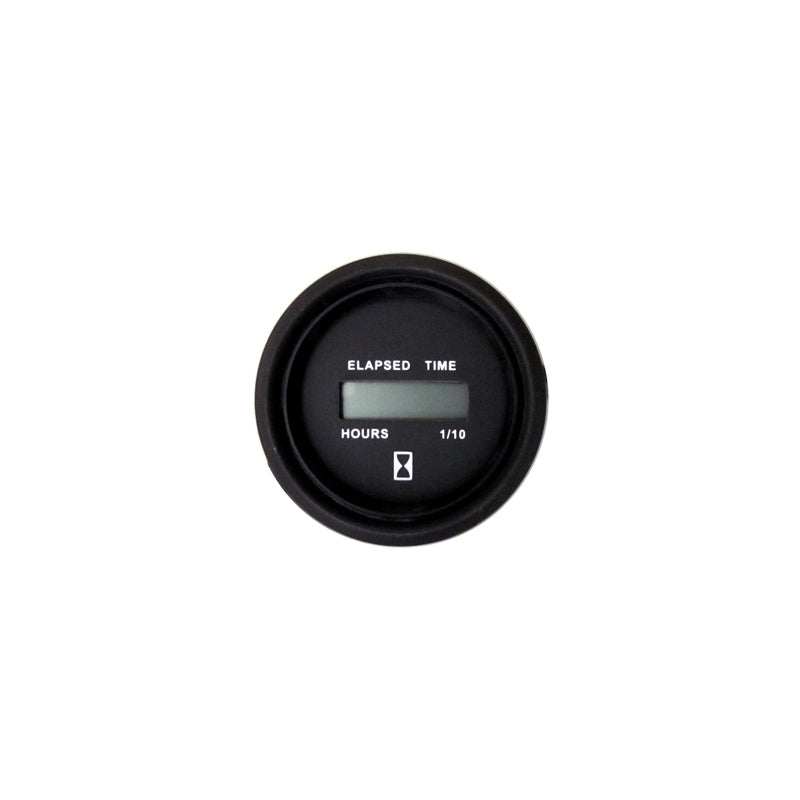 ENGINE GAUGE ALL BLACK HOURMETER