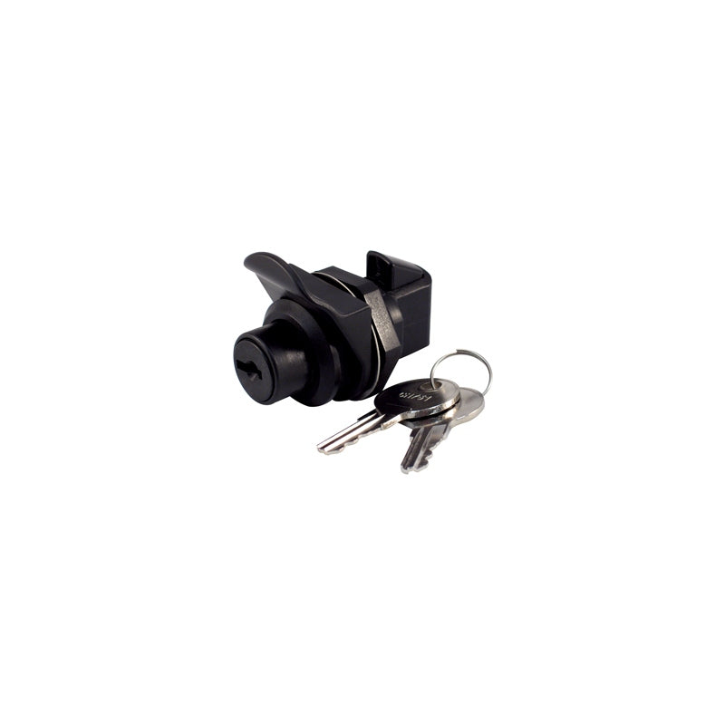 Marpac Glovebox Push Button Latch Locking Blk, model 7-2280, General Hardware