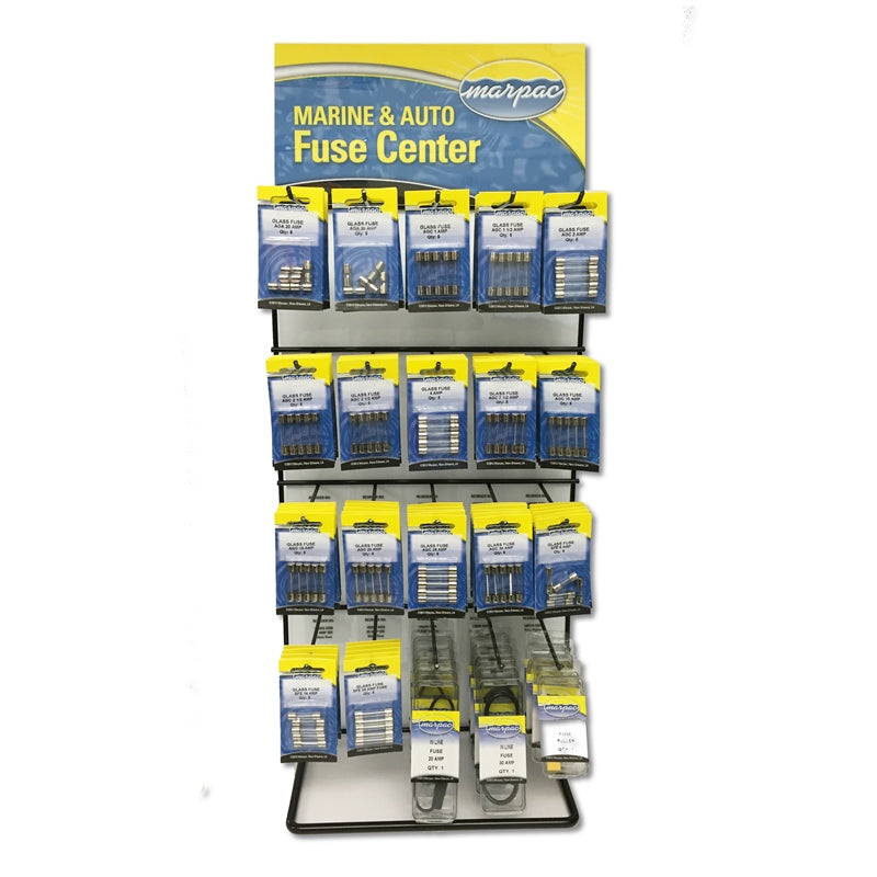 Marpac Glass Fuse Display, model 7-3003, Electrical Rigging