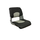 Springfield Marine Molded Fold Seat Gry with Blk-Gry Cushion, model 1061017, Chairs