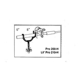 ROD HOLDER-LEFT THREAD