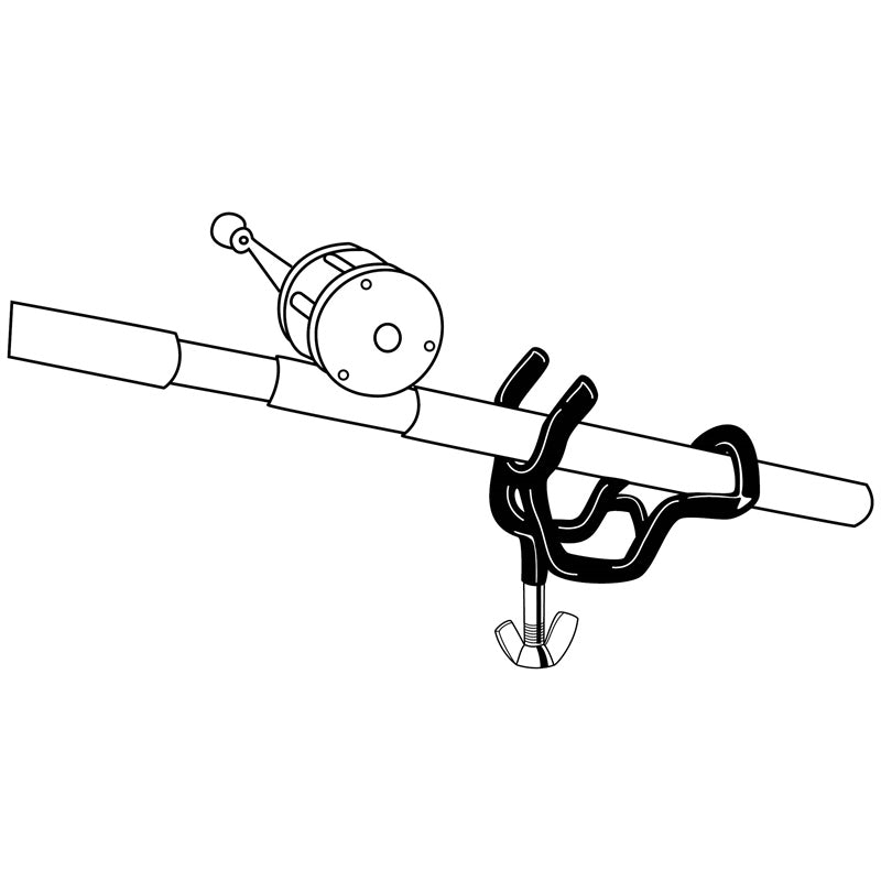 TROLLER ROD HOLDER