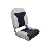 HI BACK SEAT FOLD GRY/BLU