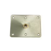 KING PIN BASE 6"X8" SS NYL/BSH
