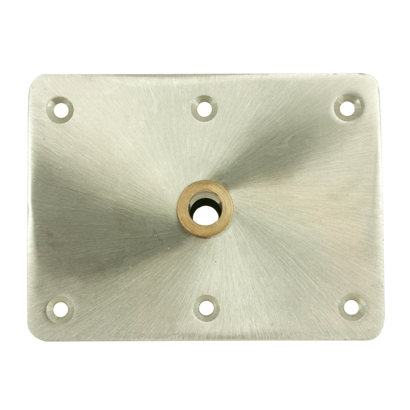 KING PIN BASE 6"X8"T SS NYL/BSH