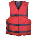 VEST GEN BOATNG RED X/3X