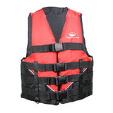 DLX NYL VEST RED/BLK S/M MPN--240115