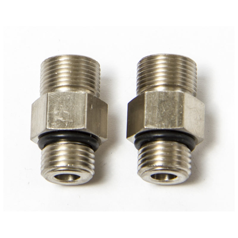 ORB STRGHT 3/8"TUBE 2PK
