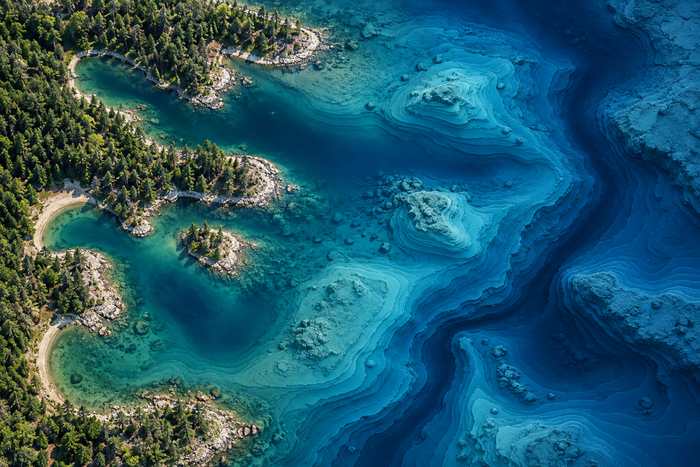 LakeMaster Premium shaded relief and aerial imagery of freshwater structure