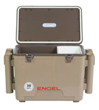 Engel 30 Quart Drybox/Cooler with Rod Holders image 2