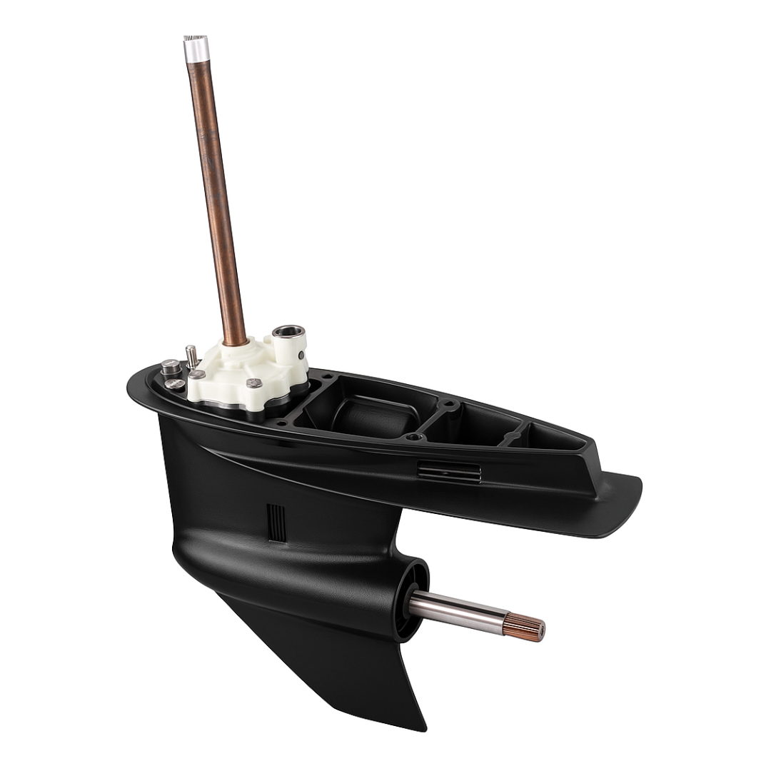 New Yamaha 150–200HP 2/4-Stroke (1990–2024) Replacement Lower Unit | Aftermarket | Counter Rotation | Fits 25″ Shaft | 3-Year Warranty image 1