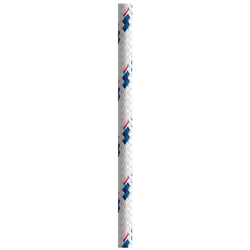 New England Ropes 7/16" Sta-Set Performance Cruising Line - Blue Fleck - 600'