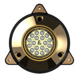 Metro Marine High-Output Surface Mount Underwater Light w/Intelligent Monochromatic LED's - Aqua, 90&deg; Beam