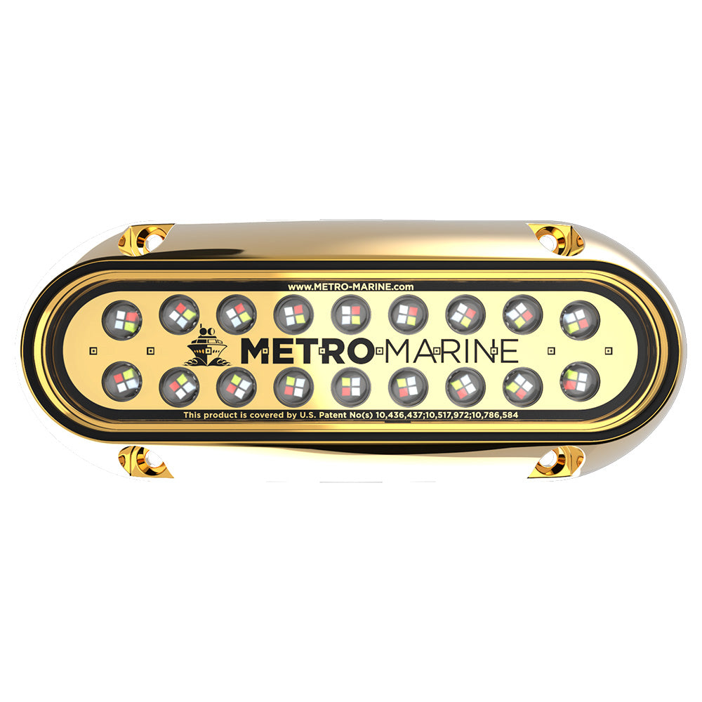 Metro Marine High-Output Elongated Underwater Light w/Intelligent Full Spectrum LED's - RGBW, 90&deg; Beam