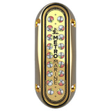 Metro Marine High-Output Elongated Vertical Mount Light w/Intelligent Full Spectrum LED's - RGBW, 45&deg; Beam