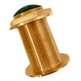 Echonautics Bronze Low-Profile Thru-Hull Low-Frequency CHIRP Transducer - 300W, 12&deg; Tilt, 40-75kHz