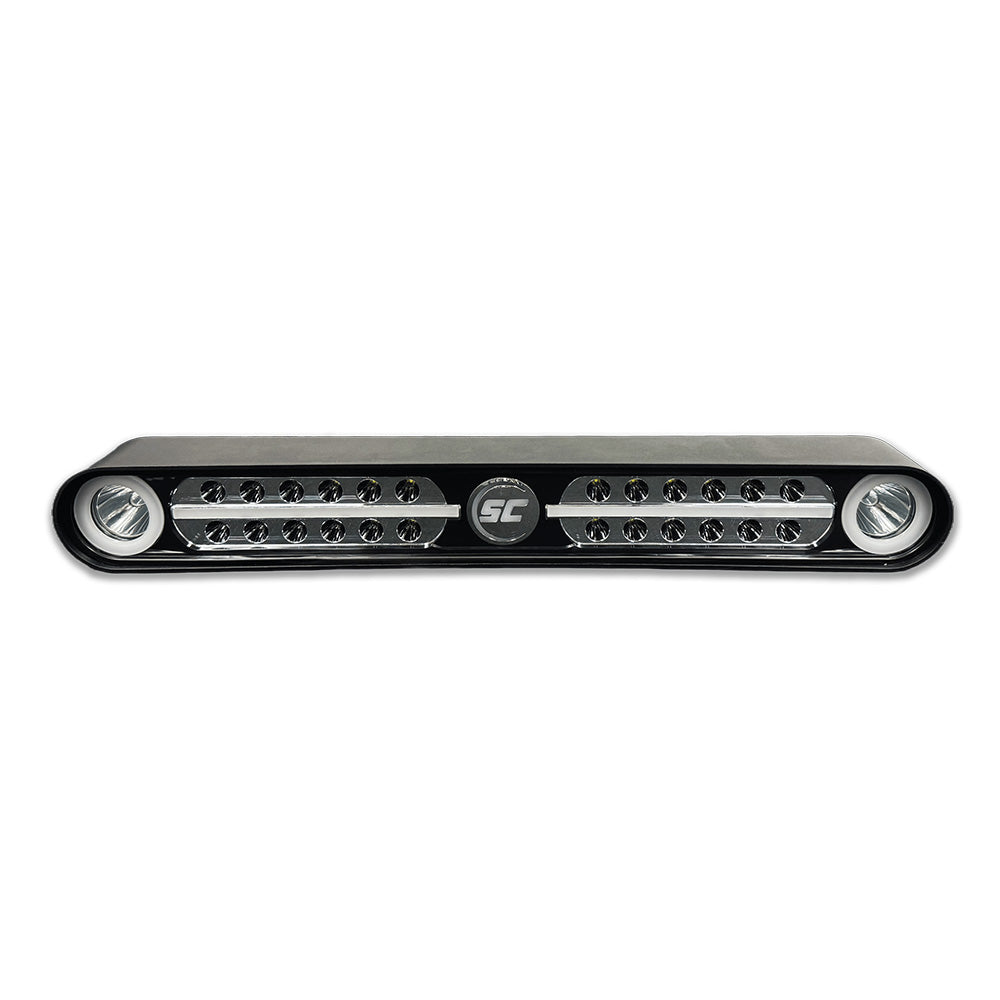 Shadow-Caster Eagle Ray LED Light Bar - Black Housing &amp; Dual Optics