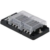 Egis RT Fuse Block 12 Position w/Ground &amp; LED Indication