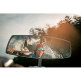 PTM Watersports VR-140 Elite Mirror - 6” x 20” - 140 Degree View - Black