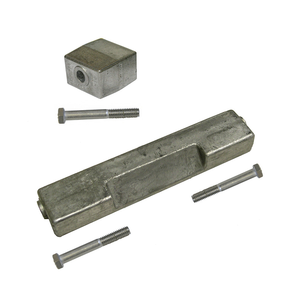 Performance Metals Bombardier Johnson/Evinrude 90-225HP 1991 &amp; Later Complete Anode Kit - Aluminum