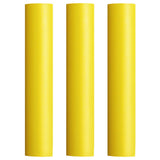 Pacer Battery Cable Heat Shrink Tubing - 1" x 12" - Yellow (3-Pieces)
