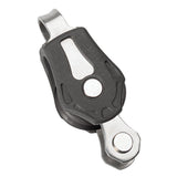 Barton Marine Size 0 20mm Plain Bearing Pulley Block Single Fixed Eye &amp; Becket