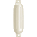 Polyform G-1 Twin Eye Fender 3.5" x 12.8" - Metallic White