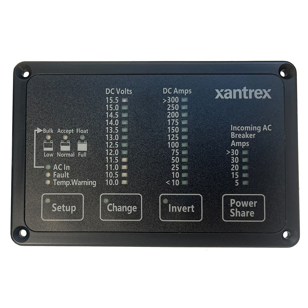 Xantrex Heart FDM-12-25 Remote Panel, Battery Status &amp; Freedom Inverter/Charger Remote Control