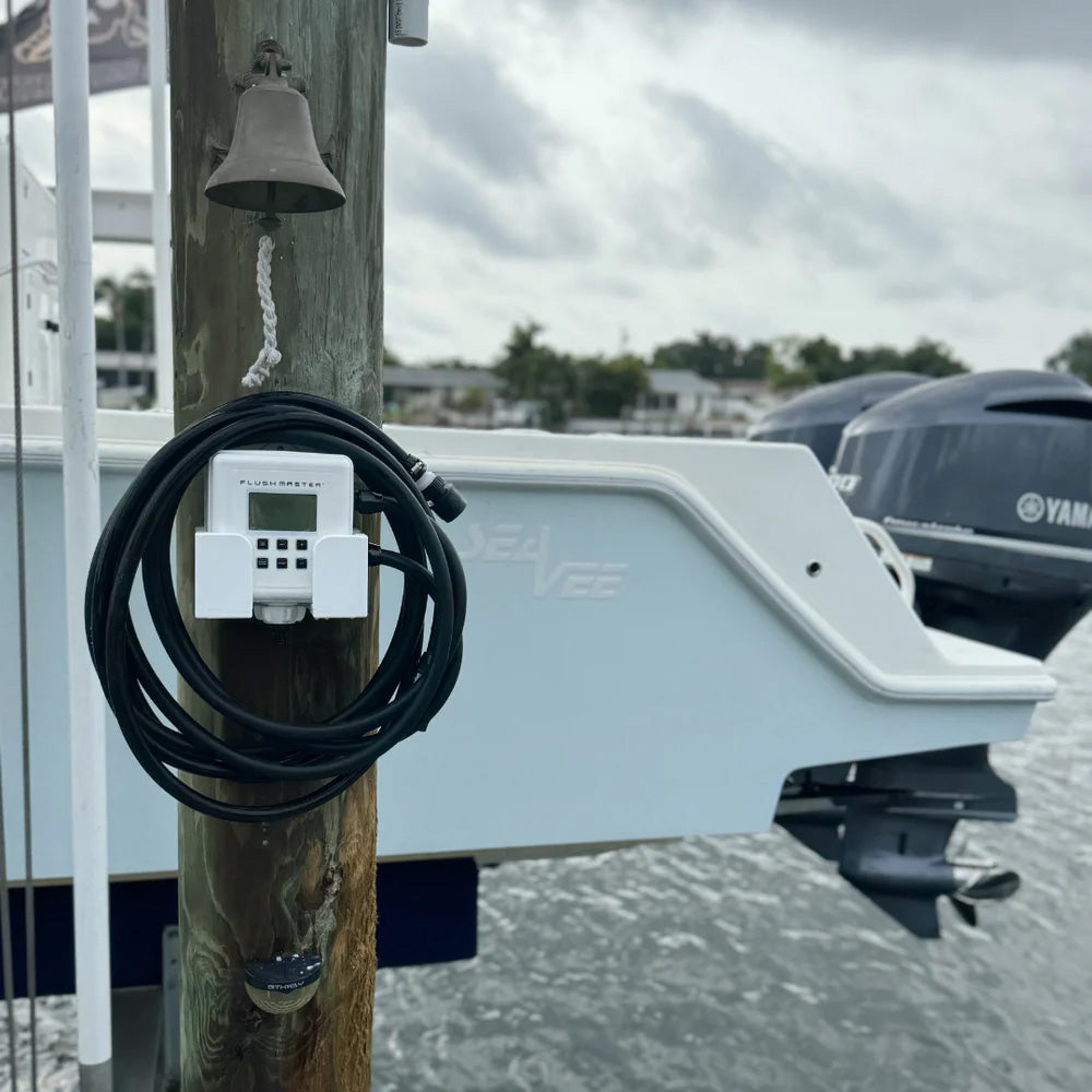 Flushmaster Outboard Flushing System - 4 Outlet w/Four 20' Hose Kits