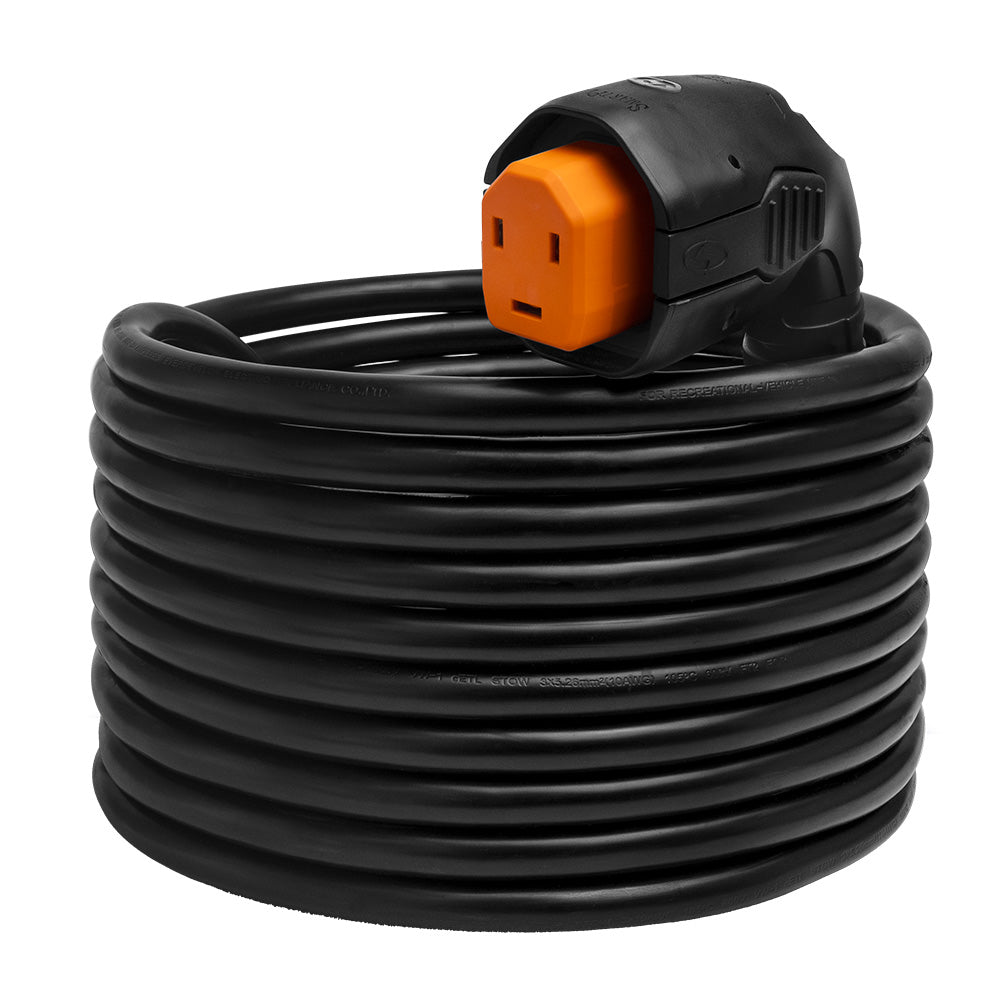 SmartPlug 30 AMP Angled RV Dual Configuration Cordset - 30'