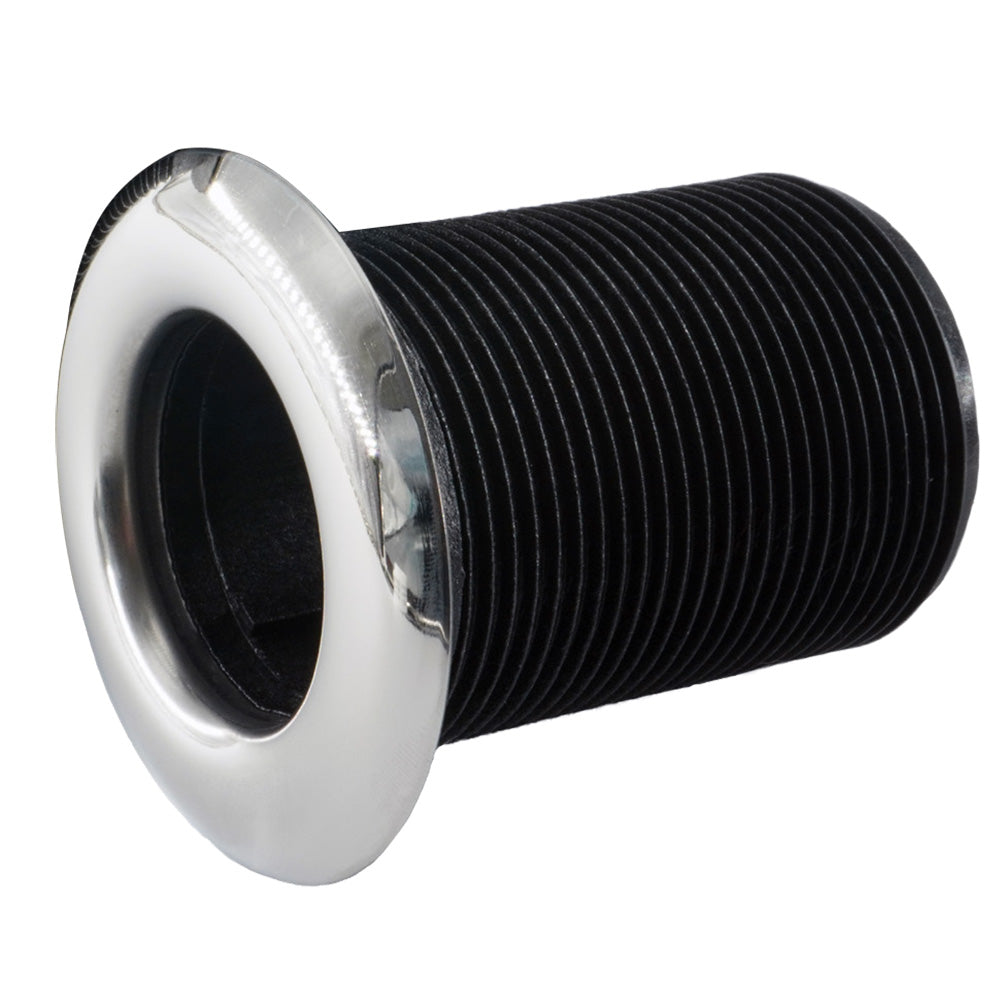 Forespar Pro Series Valve Stainless Steel Capped Thru-Hull Fits 1-1/2"-2"