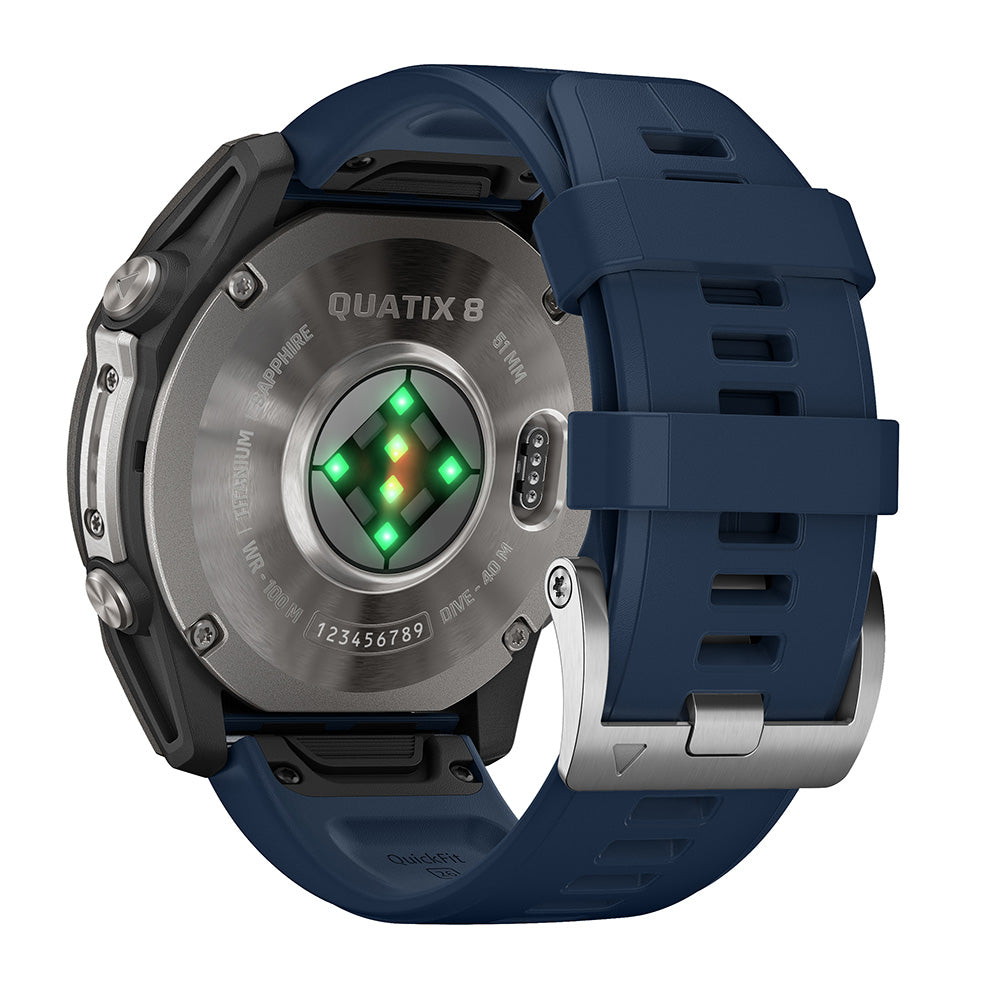 Garmin quatix® 8 - 51mm AMOLED Marine GPS Smartwatch