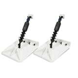 Smart Tabs SX Trim Tabs by Lectrotab 9.5” x 10” f/15'-18‘ Boat w/60 - 135HP - White