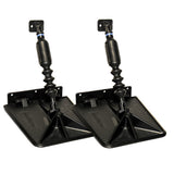 Smart Tab SX Composite Trim Tabs by Lectrotab 9.5” x 10” f/15'-18‘ Boat w/60 - 135HP - Black
