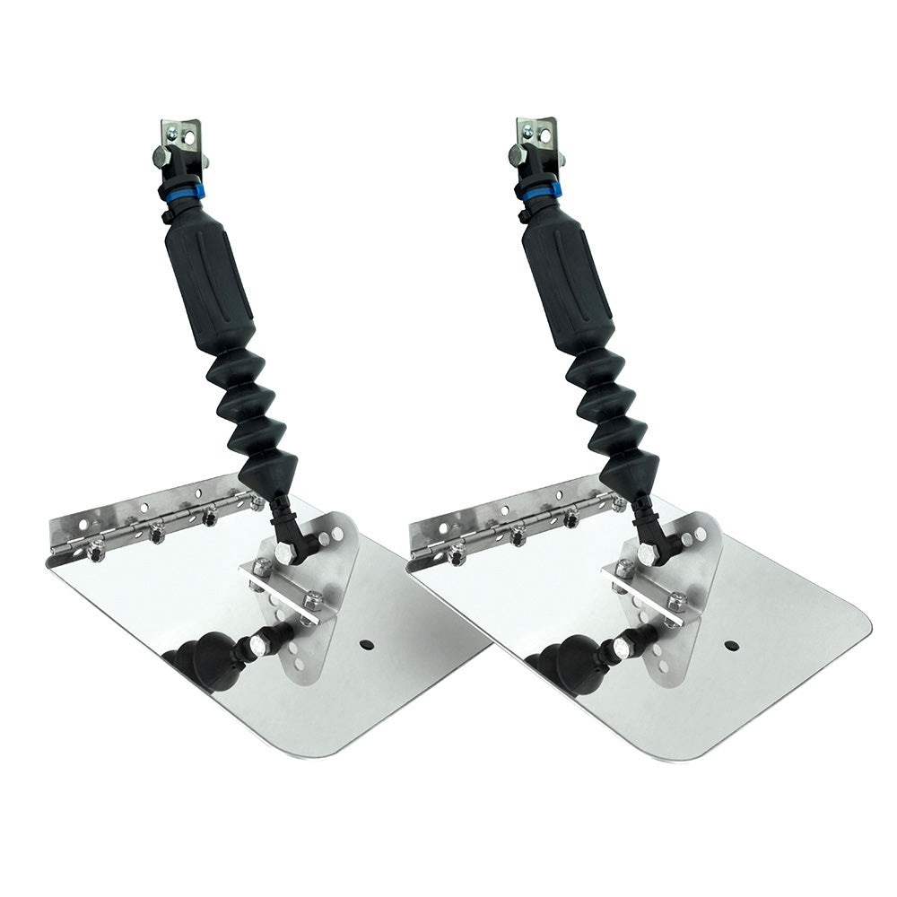 Smart Tab Trim Tabs by Lectrotab 9" X 8" f/12'-16' Boats w/40-80 HP