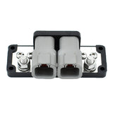 Bluewater Dual Deutsch DTP 4 Position Busbar - 5/16" Studs