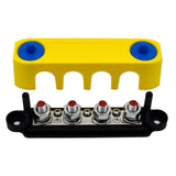 Bluewater Common Stud 4 Gang Positive Terminal Busbar w/Cover