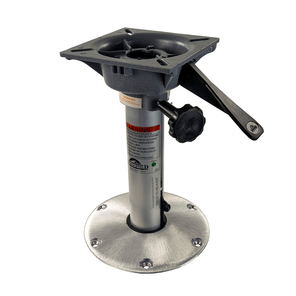 Springfield 2-3/8" Plug-In™ Locking 3-Piece Pedestal Package - 12"