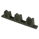 Springfield ABS Plastic Rod Holder - 3 Rod - Pair w/Bungee