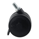 Springfield 5-Legged Deck Base Caster Replacement - 75mm w/Brake Urethane