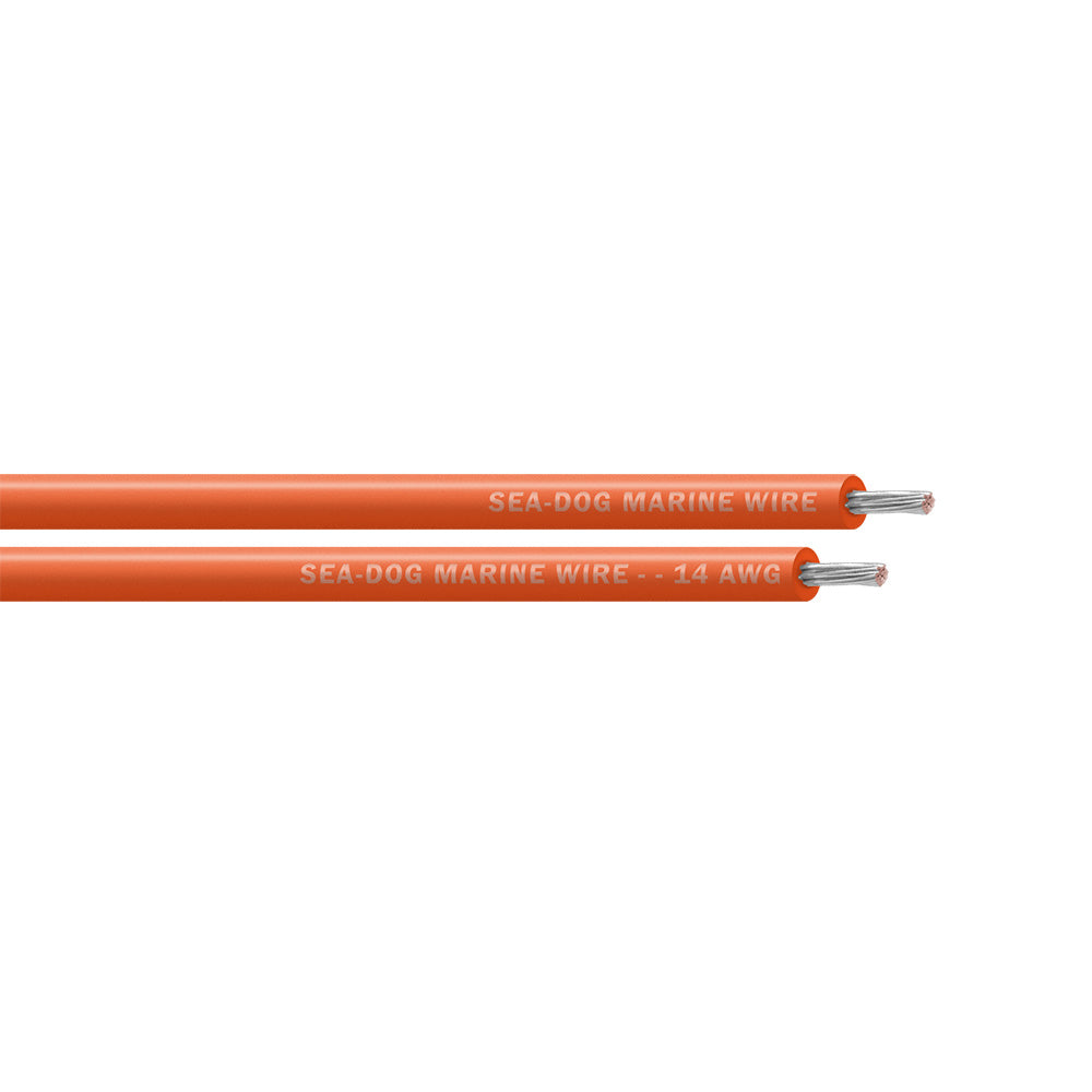Sea-Dog 14 AWG Orange Primary Wire - 500'