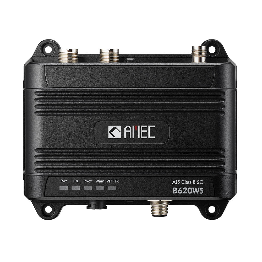 AMEC B620WS Class B AIS Transceiver w/WI-FI & VHF Splitter - 2W CSTDMA, NMEA2000, NMEA 0183, USB