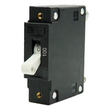 Egis C Series White Toggle Panel Mount Circuit Breaker - Single Pole 100A